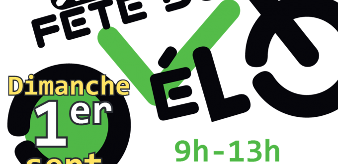 FÊTE DU VÉLO A SÉNÉ dim. 1er sept