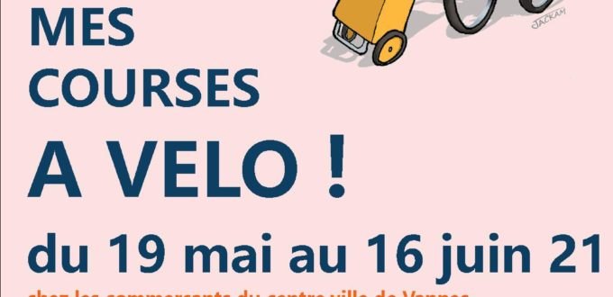 jeu Je fais mes courses à Vélo